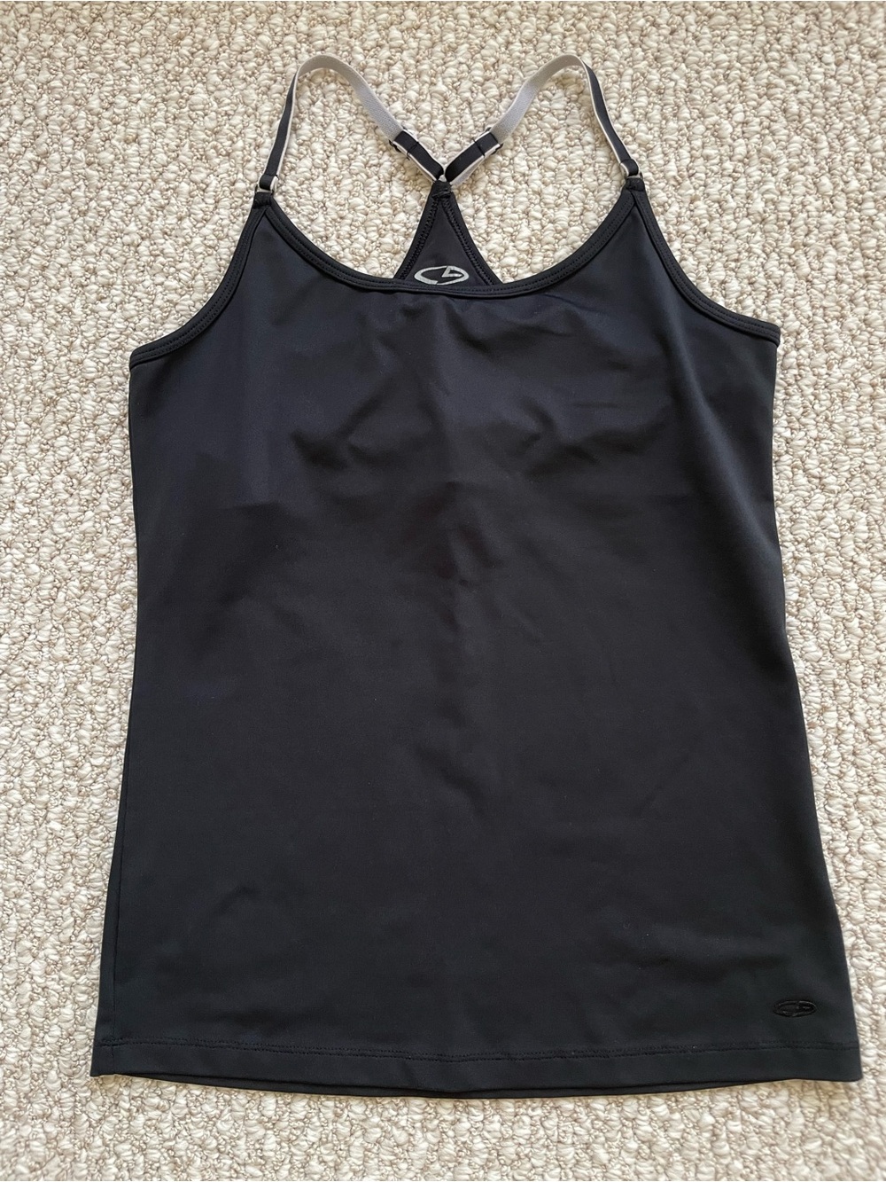Champion Black Racerback Top